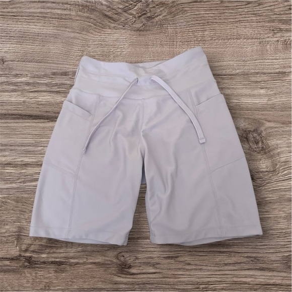 Hype Women's Light Purple Athletic Shorts - Picture 2 of 4